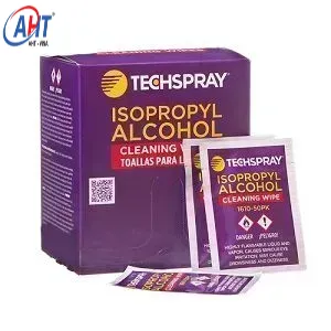 Techspray 1610-50PK – Isopropyl Alcohol (IPA) Wipes – 99.8%