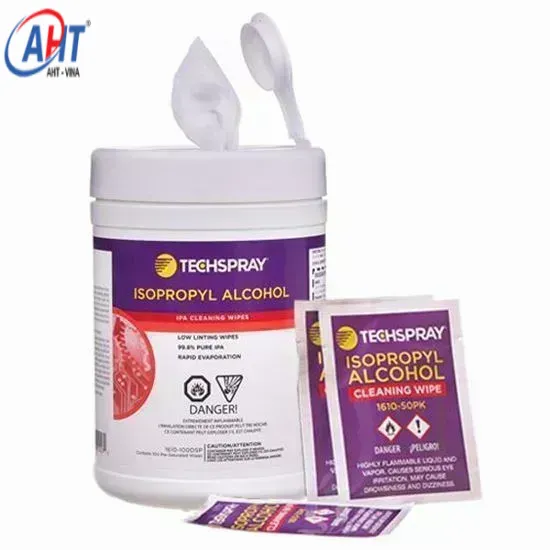 Isopropyl Alcohol Wipes – Flip-top Tub 1610-100FL