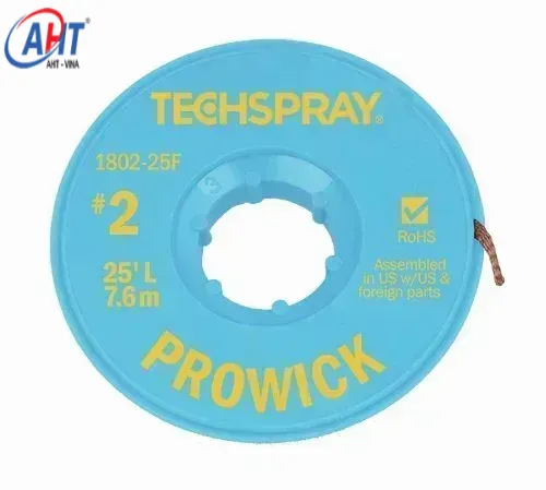 Pro Wick Yellow #2 Braid – 25′