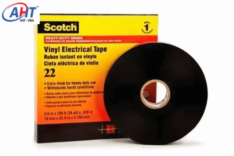 3M Scotch 22 Băng keo cách điện Vinyl