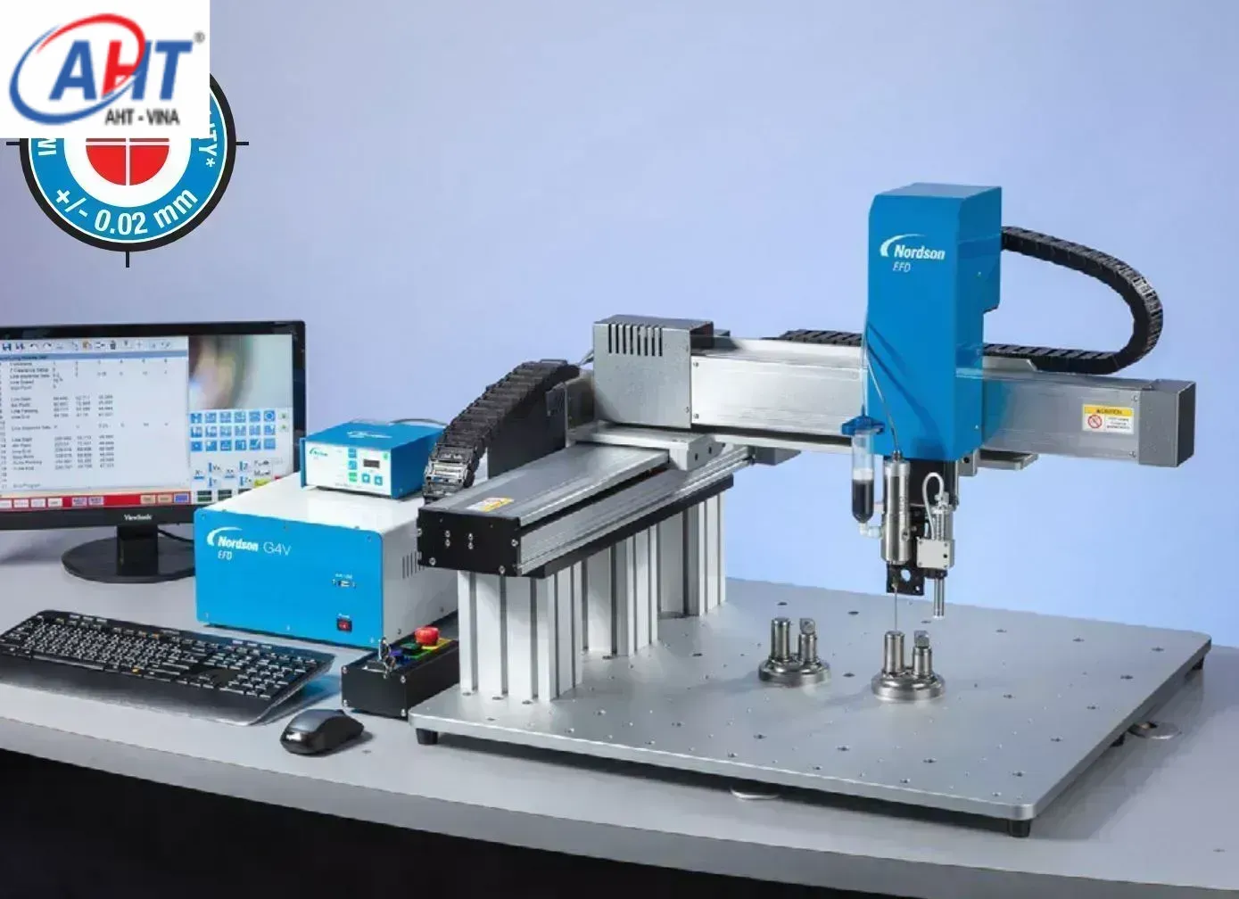 Máy tra keo 3 trục – GV Series