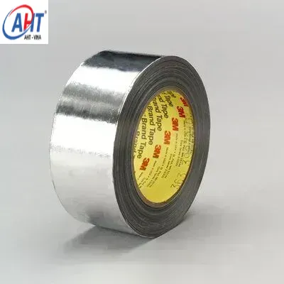 3M™ High Temperature Aluminum Foil/Glass Cloth Tape 363