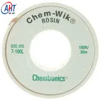 Chemtronics 7-100L Rosin Desoldering Braid