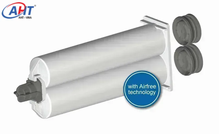 Xilanh bơm keo 2 thành phần với công nghệ Airfree 1:1 50ml Sulzer Mixpac A-System