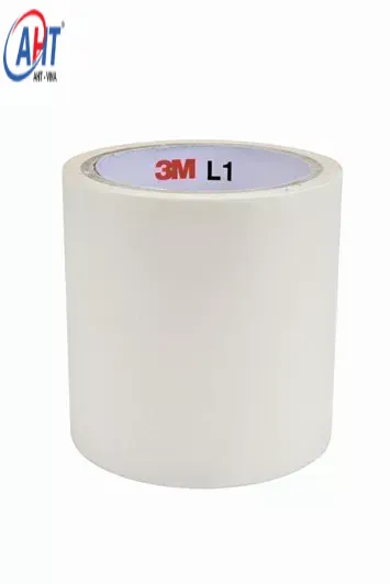 Băng dính hai mặt 3M™ L1+DCP, Trong, 100 mm x 10 m, 0.09 mm