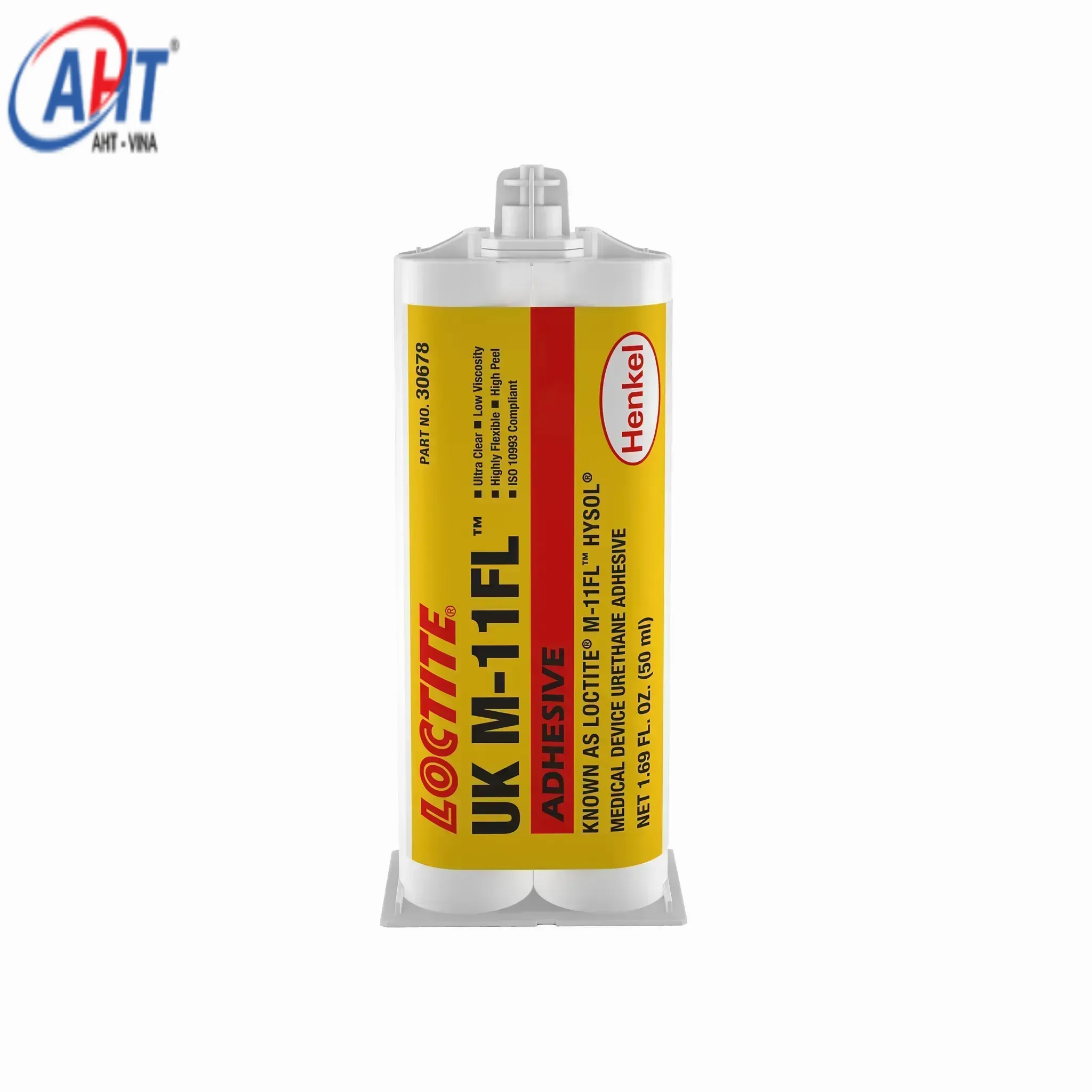 LOCTITE® UK M-11FL™: Keo trong suốt, siêu bền dán Polycarbonate, Nhựa, Thủy tinh & Kim loại