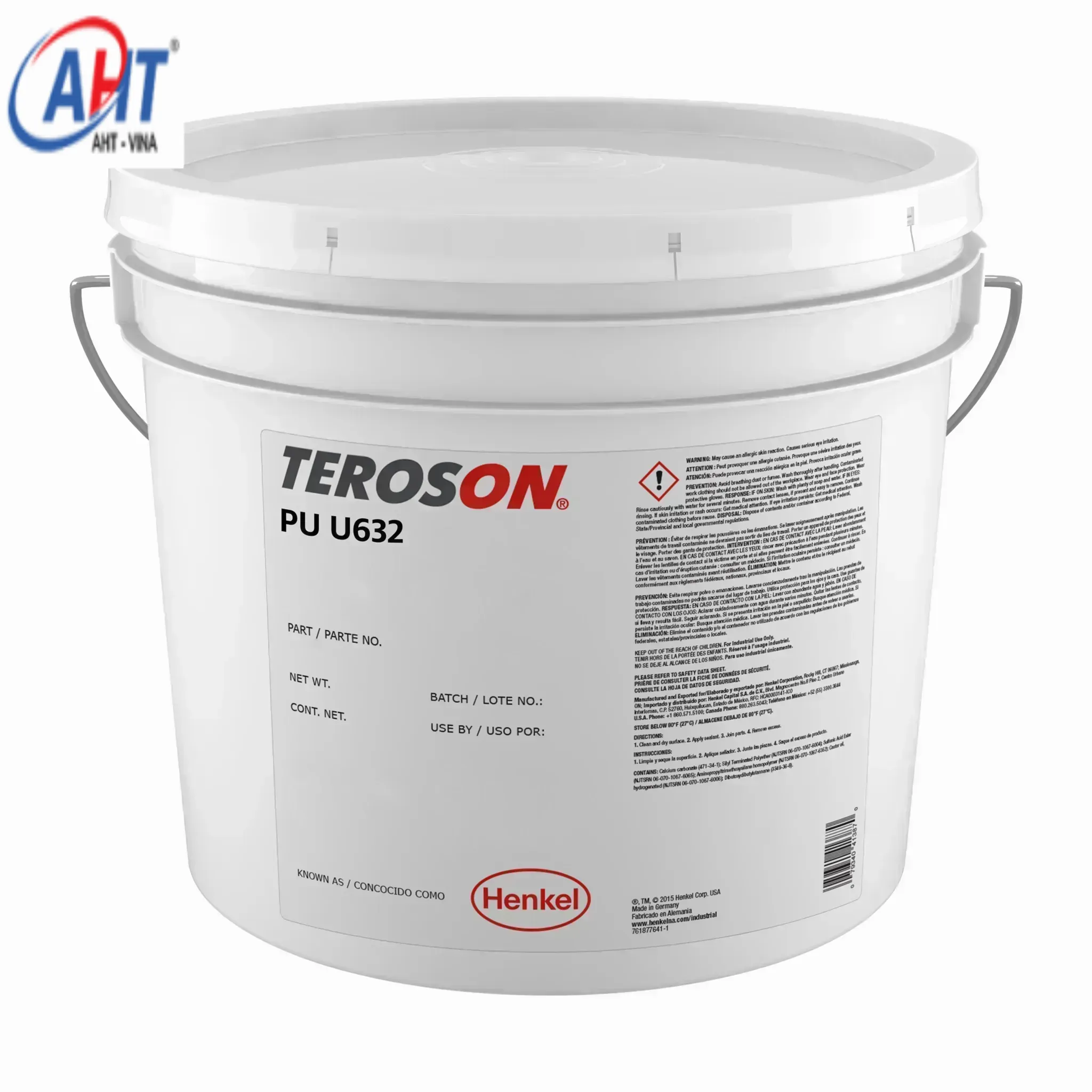 TEROSON PU U632/U152: Keo Polyurethane Hai Thành Phần