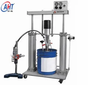 Máy bơm keo độ nhớt cao cho thùng 20L – bơm tăng áp PCP-20-10