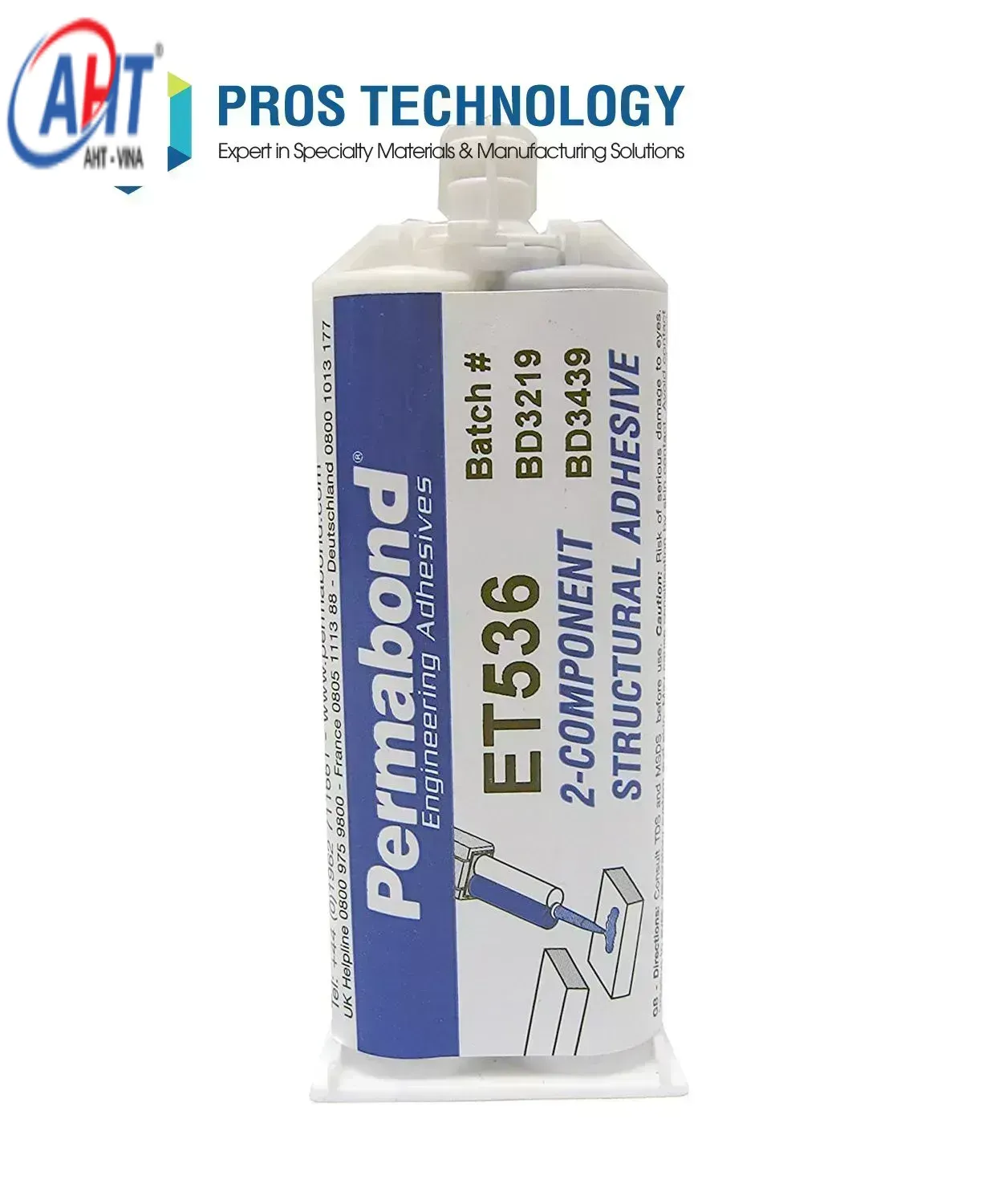 Keo dán bộ lọc Epoxy hai thành phần PERMABOND ET536