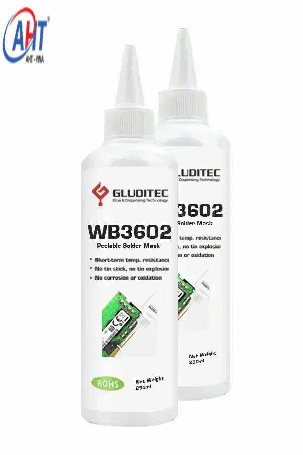Gluditec WB3602 Water-base Peelable Solder Mask