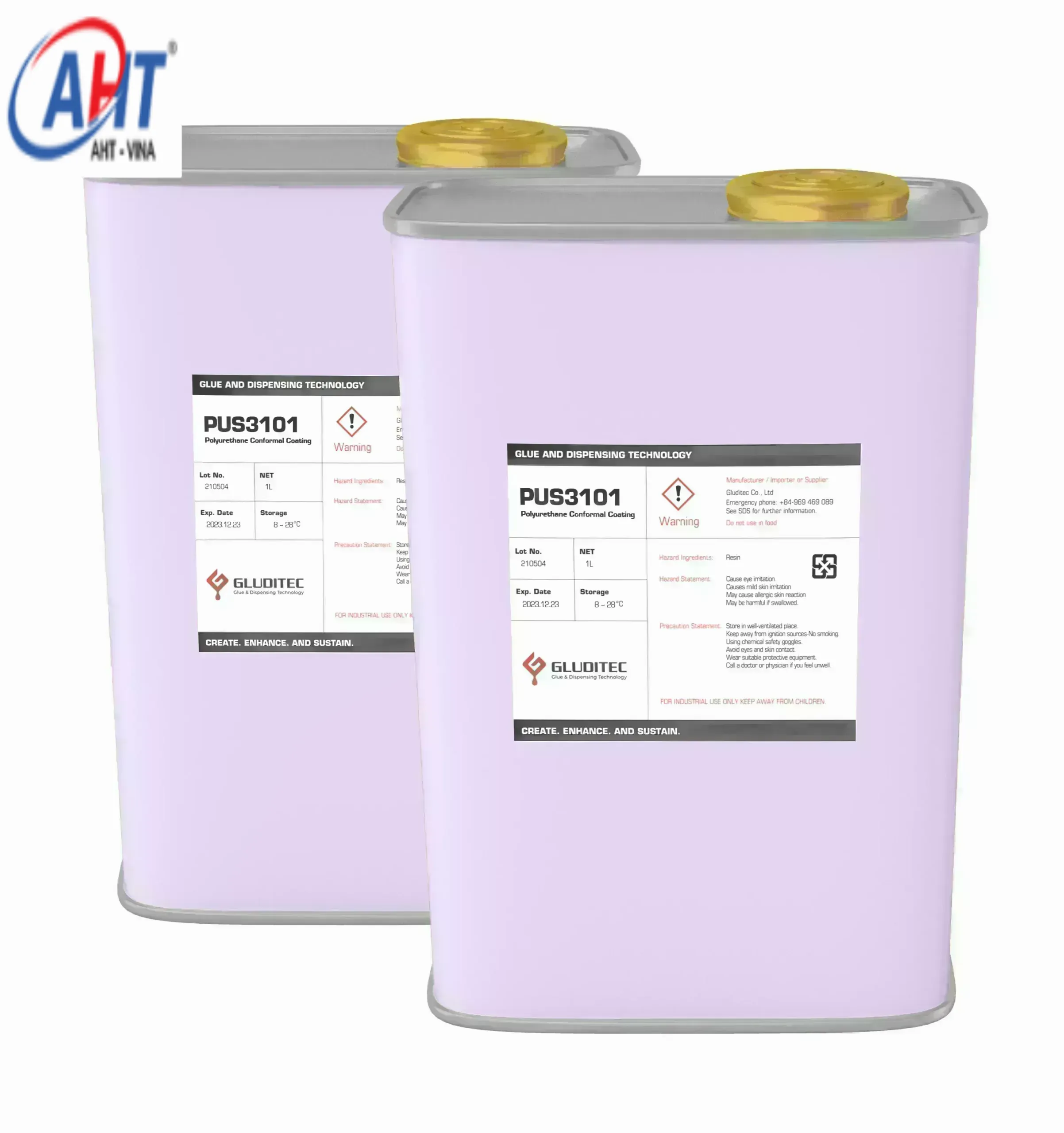 Prostech Gluditec PUS3101 Fast drying Polyurethane Conformal Coating
