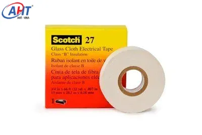 3M Scotch Glass Cloth Electrical Tape 27 – Băng keo vải thủy tinh