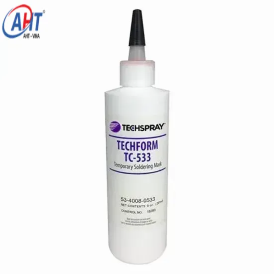 Lớp phủ mạch điện tử tạm thời trước khi hàn Techform TC-533