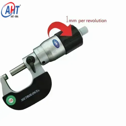 Prostech Metrology OM-9026 Outside Micrometer (100 Step Graduation)