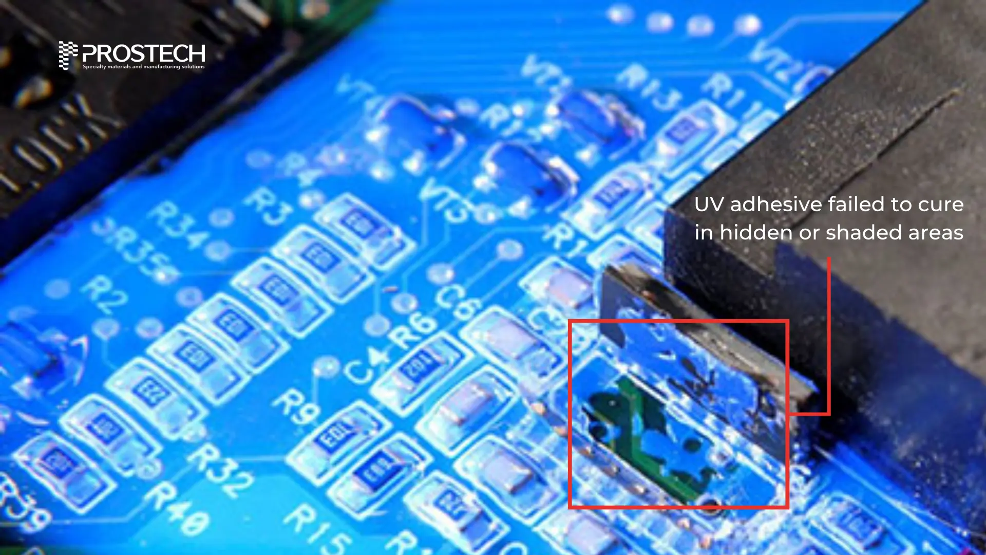 UV Dual Cure adhesive