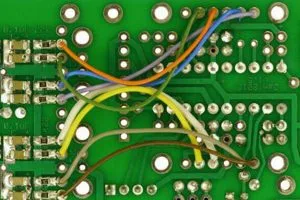 Wire tacking adhesive - bonding